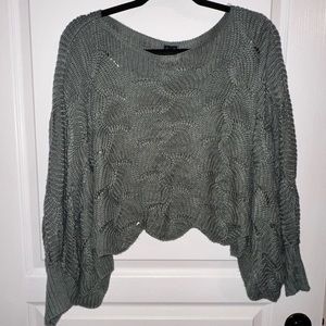 Green lightweight sweater